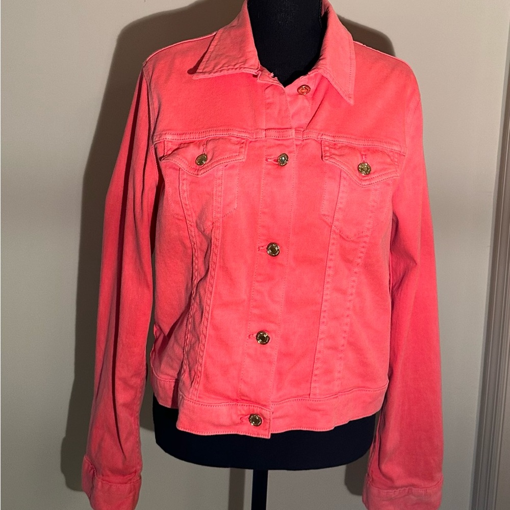 Michael Michael Kors Cropped Denim Jacket